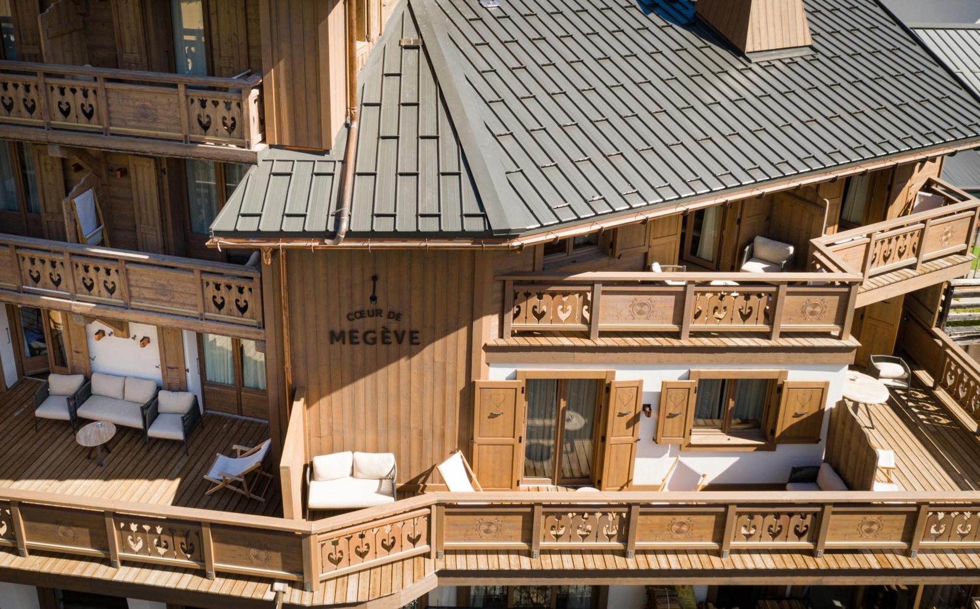 Hotel Coeur De Megève Exteriér fotografie