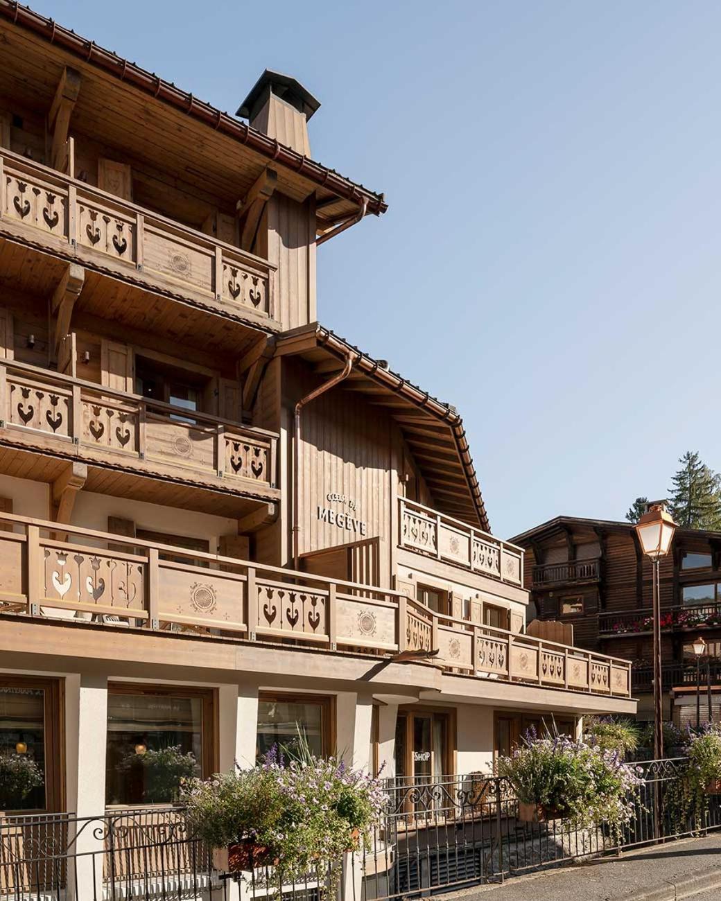 Hotel Coeur De Megève Exteriér fotografie