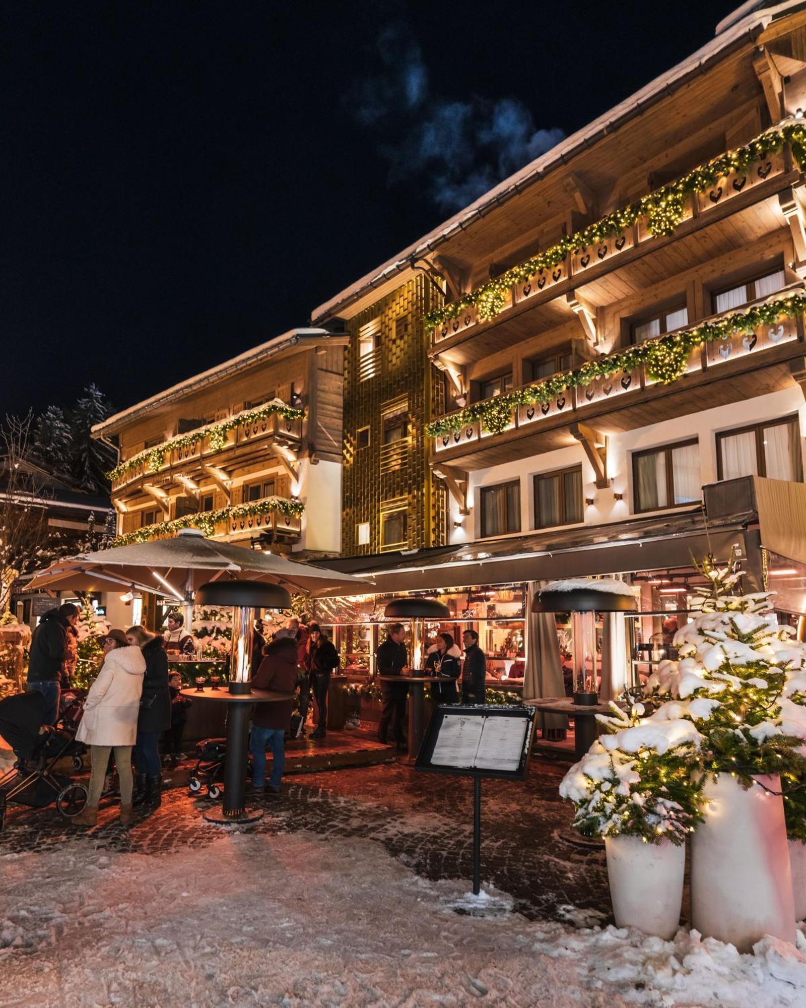 Hotel Coeur De Megève Exteriér fotografie