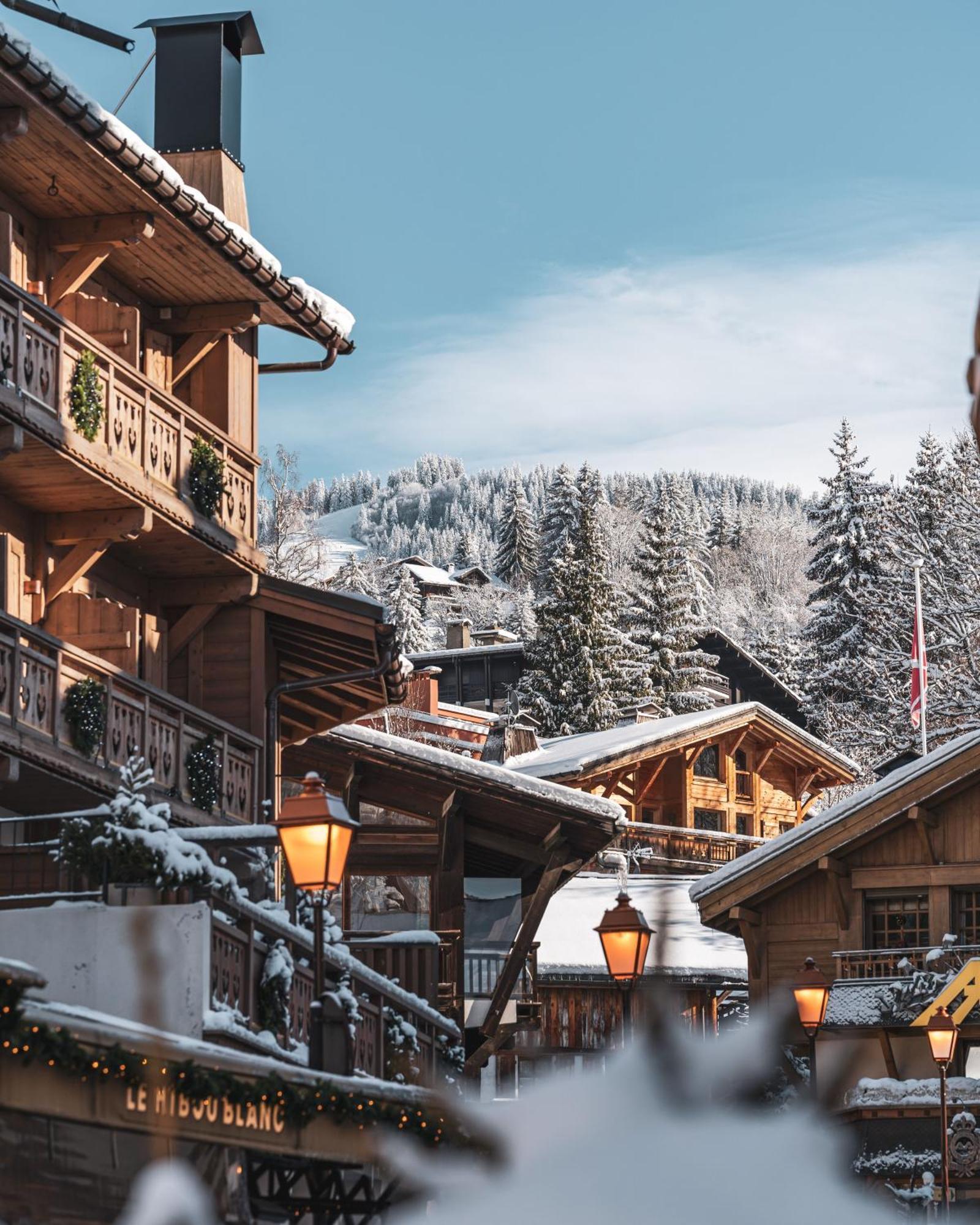 Hotel Coeur De Megève Exteriér fotografie