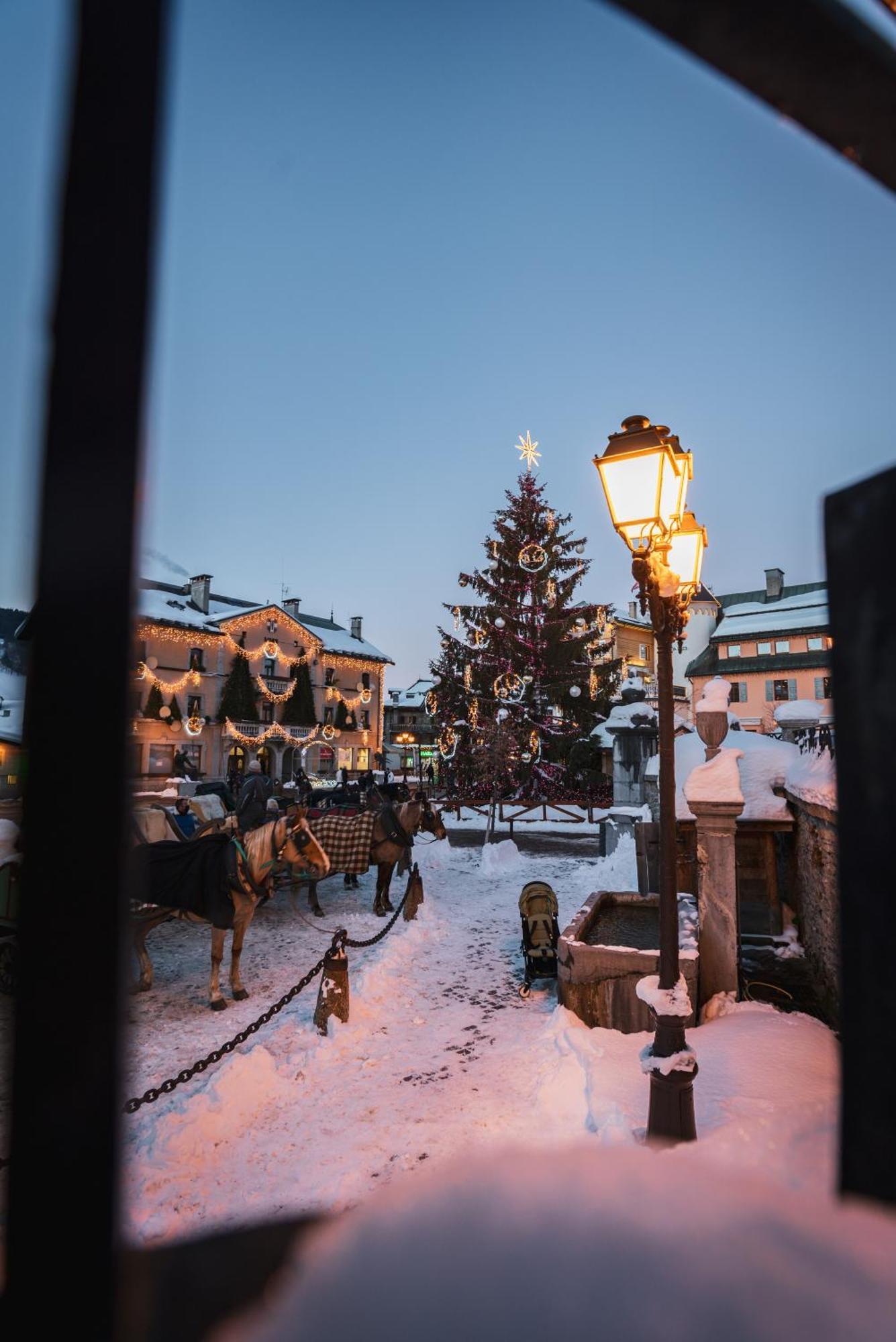 Hotel Coeur De Megève Exteriér fotografie