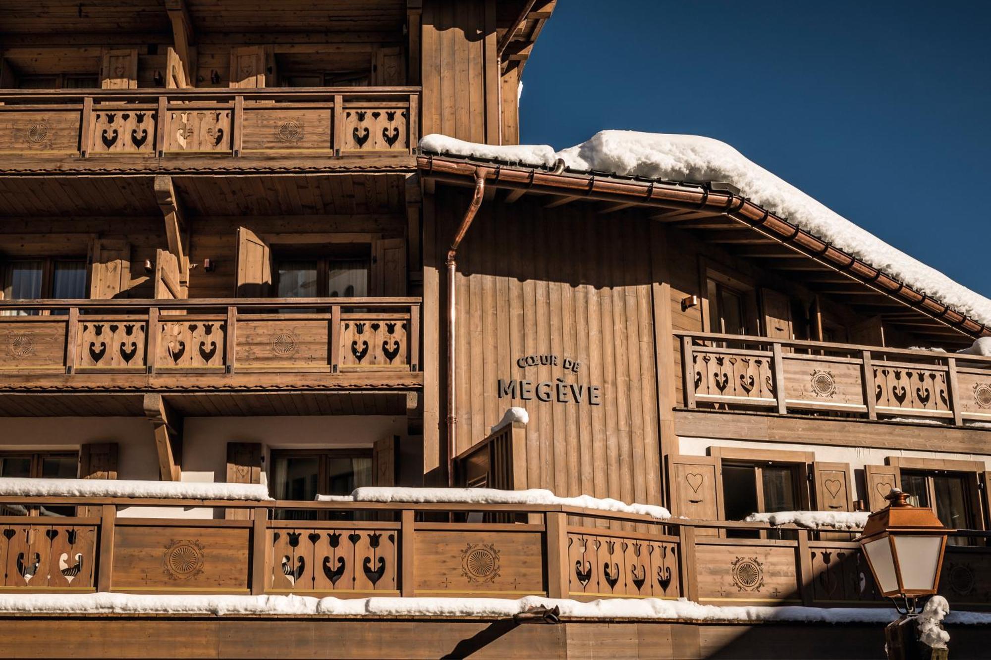 Hotel Coeur De Megève Exteriér fotografie