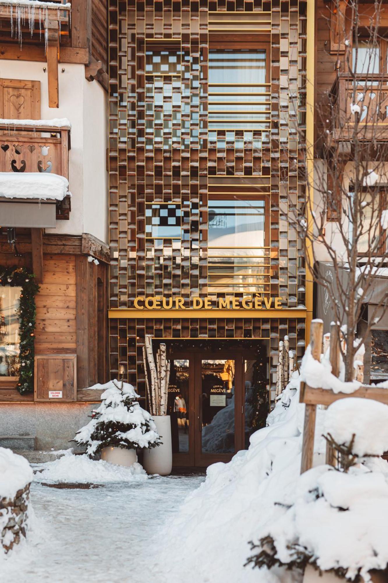 Hotel Coeur De Megève Exteriér fotografie